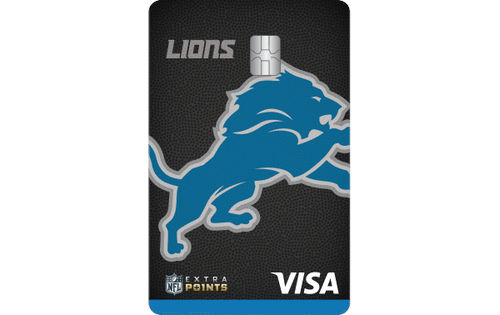 Detroit Lions credit card