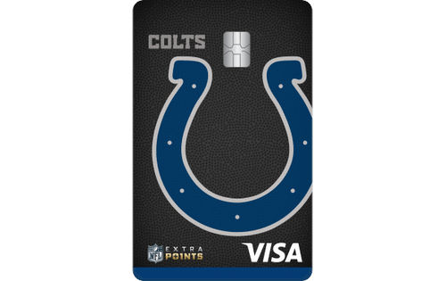 Indianapolis Colts Visa Credit Card by Comenity Bank